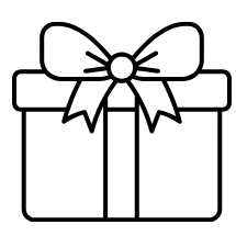 Lahjapakkaus-ikoni